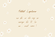 Sunflower - Handwritten Script Font, a Script Font by BohoCalligraphy (Thumbnail 6 of 8)