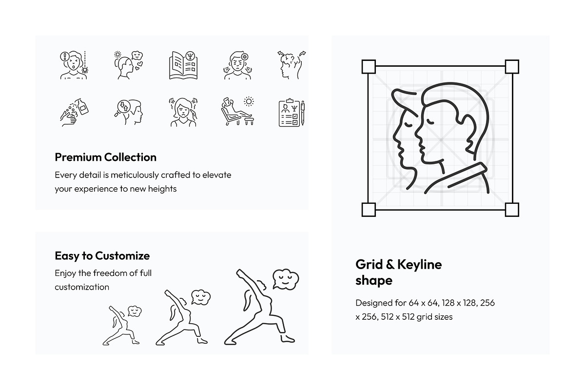 Animated Psychologist Icons, an Outline Icon by Prosymbols (Photo 3 of 6)