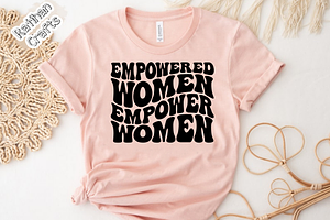 Girl Power Wavy Design Bundle Svg