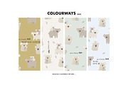 Motherhood hugs koala animal pattern, a Pattern Graphic by Milatoo (Thumbnail 2 of 4)