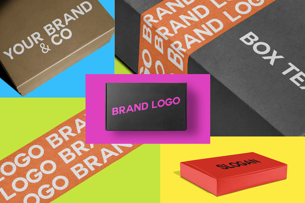 Brand Box Mockups Set, a Packaging Mockup by Infinity Mockups (Photo 4 of 4)