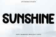 Sunshine, a Sans Serif Font by InermediaSTUDIO (Thumbnail 3 of 8)
