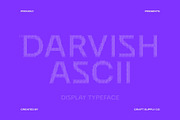 CS Darvish Ascii, a Sans Serif Font by Craft Supply Co. (Thumbnail 1 of 8)