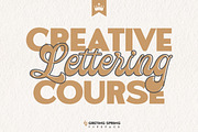 Greting Spring Duo, a Script Font by Letter Fresh (Thumbnail 2 of 13)