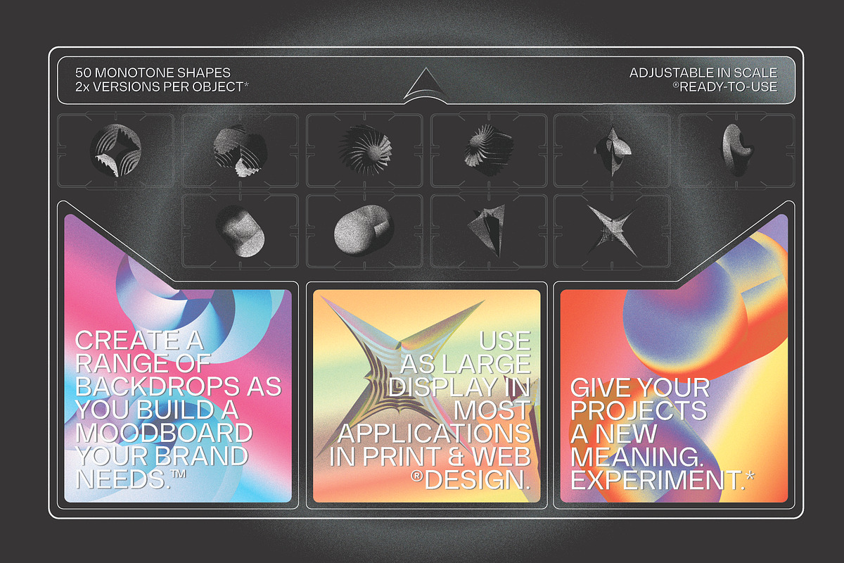 Mysterious 3D Shapes, an Object Graphic by Kapoor Design Empire (Photo 5 of 15)