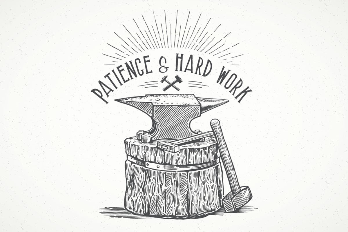 Blacksmith's anvil and beer mug, a Food Illustration by Countryside life (Photo 3 of 6)