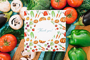 Clipart Farmer's Life, a Food Illustration by Anastasia Timosch (Thumbnail 8 of 8)
