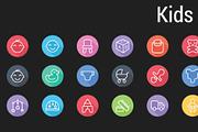 1800+ Flat Icons - Line Icons Pack, an Outline Icon by FlatLineIcons (Thumbnail 10 of 31)
