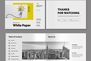 White Paper Design Template, a Brochure Template by MightyDesign (Thumbnail 3 of 8)