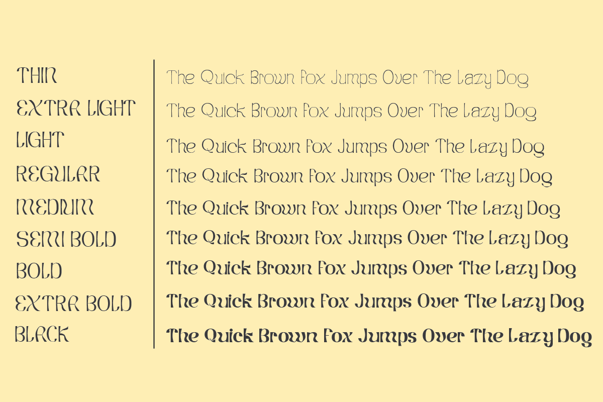Kuomon, a Font by Muksal Creative (Photo 2 of 9)