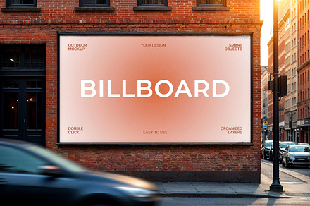 City Billboard Mockup, an Advertising Mockup by Design Squad