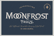 Moonfrost Freeze Font + Extras, a Font by JROH Creative (Thumbnail 1 of 13)