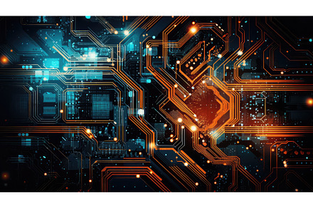 innovation abstract tech background, a Technology Photo by pikepicture