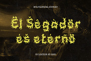CS Leather – Black Metal Font, a Blackletter Font by Craft Supply Co. (Thumbnail 7 of 8)