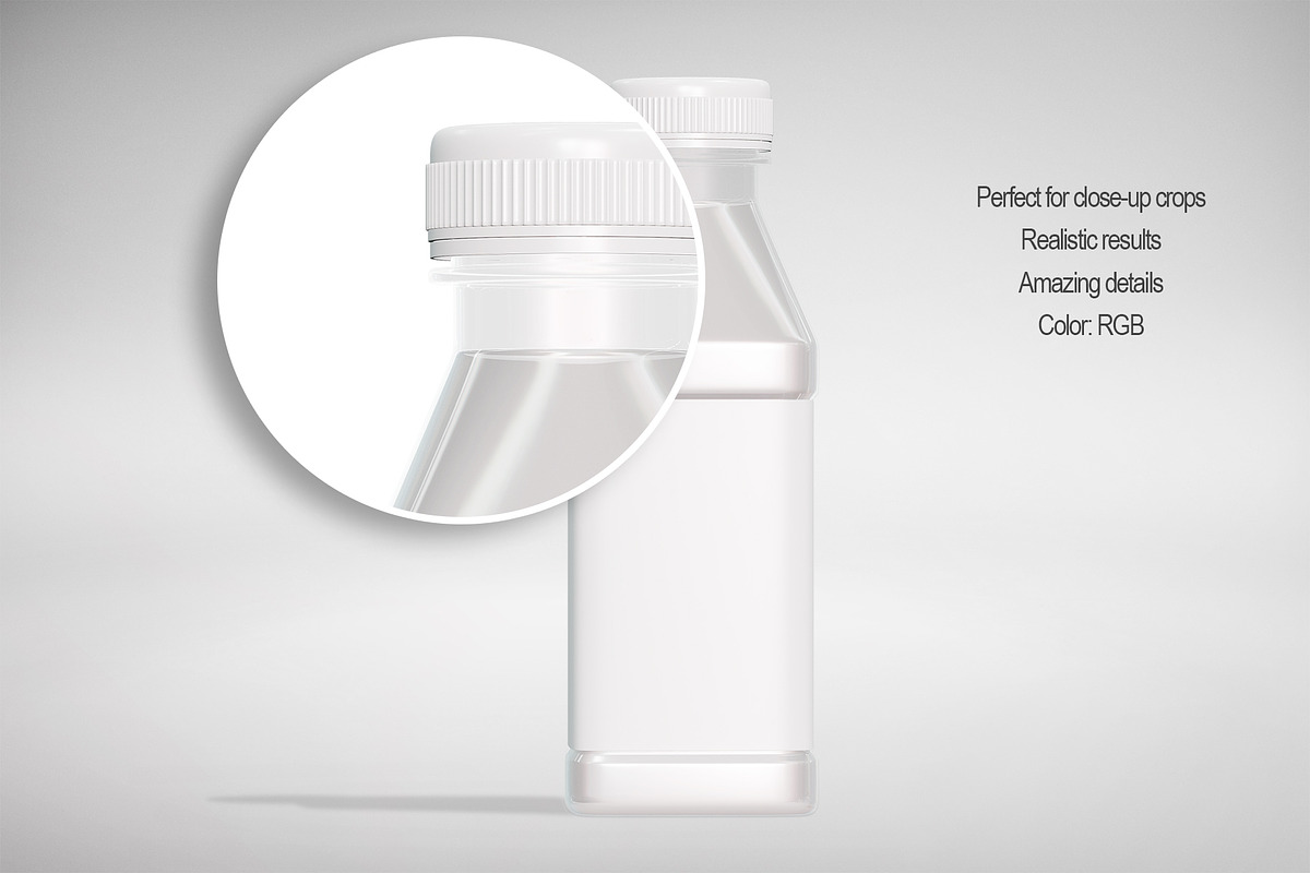 Juice Bottle Mockup, a Packaging Mockup by Nina Shaw (Photo 5 of 17)