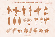 Summer Tropical Beach 70's, an Illustration by Hanazumi (Thumbnail 3 of 14)