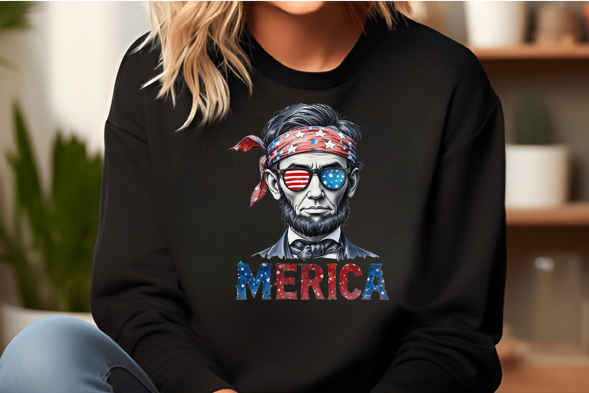 Merica 4th of July Clipart, an Illustration by DreamCafeArt (Photo 2 of 7)