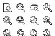 Bundles Set Optical Store Icons, an Outline Icon by adenpinkstore (Thumbnail 42 of 44)