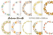 Watercolor autumn collection., a Decorative Illustration by Kira Konoshenko (Thumbnail 14 of 26)
