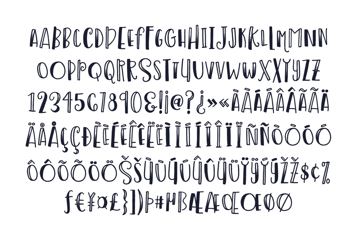 Labeck Font preview 7