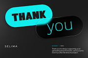 Selima, a Sans Serif Font by din-studio.com (Thumbnail 14 of 14)