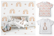 Watercolor Cute Baby Dino Collection, an Animal Illustration by MayaNavits (Thumbnail 11 of 14)