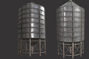 Farm Silo 6A PBR, an Architecture 3D Model by GamePoly (Thumbnail 1 of 4)