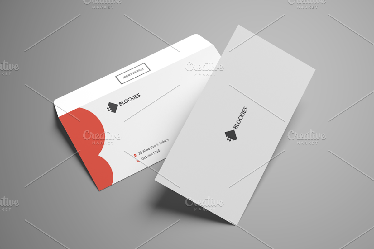 Stationery + Free Flyer & Invoice, a Stationery Template by Pentaclay (Photo 6 of 11)