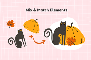 Halloween Cute Vector Clipart