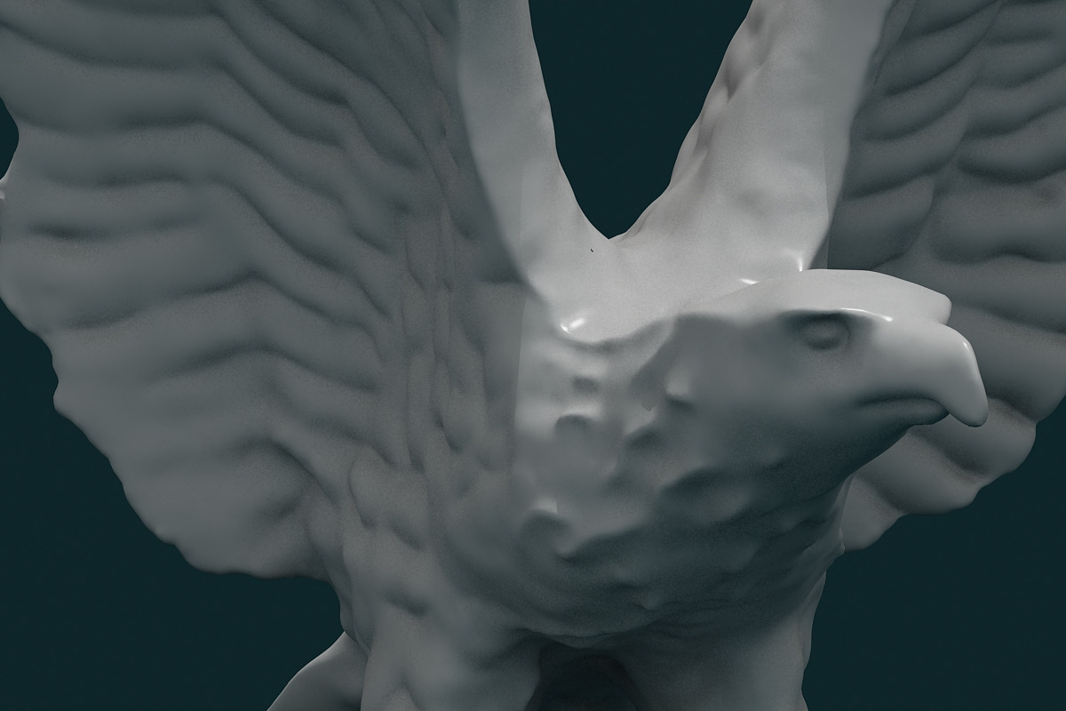 Eagle Figurine, an Animal 3D Model by Giimann (Photo 7 of 8)