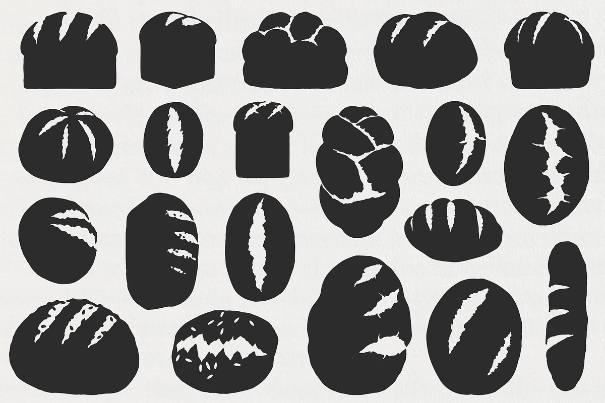 Bread Imprints: 44 Bakery Art, a Food Illustration by Veyla (Photo 5 of 14)