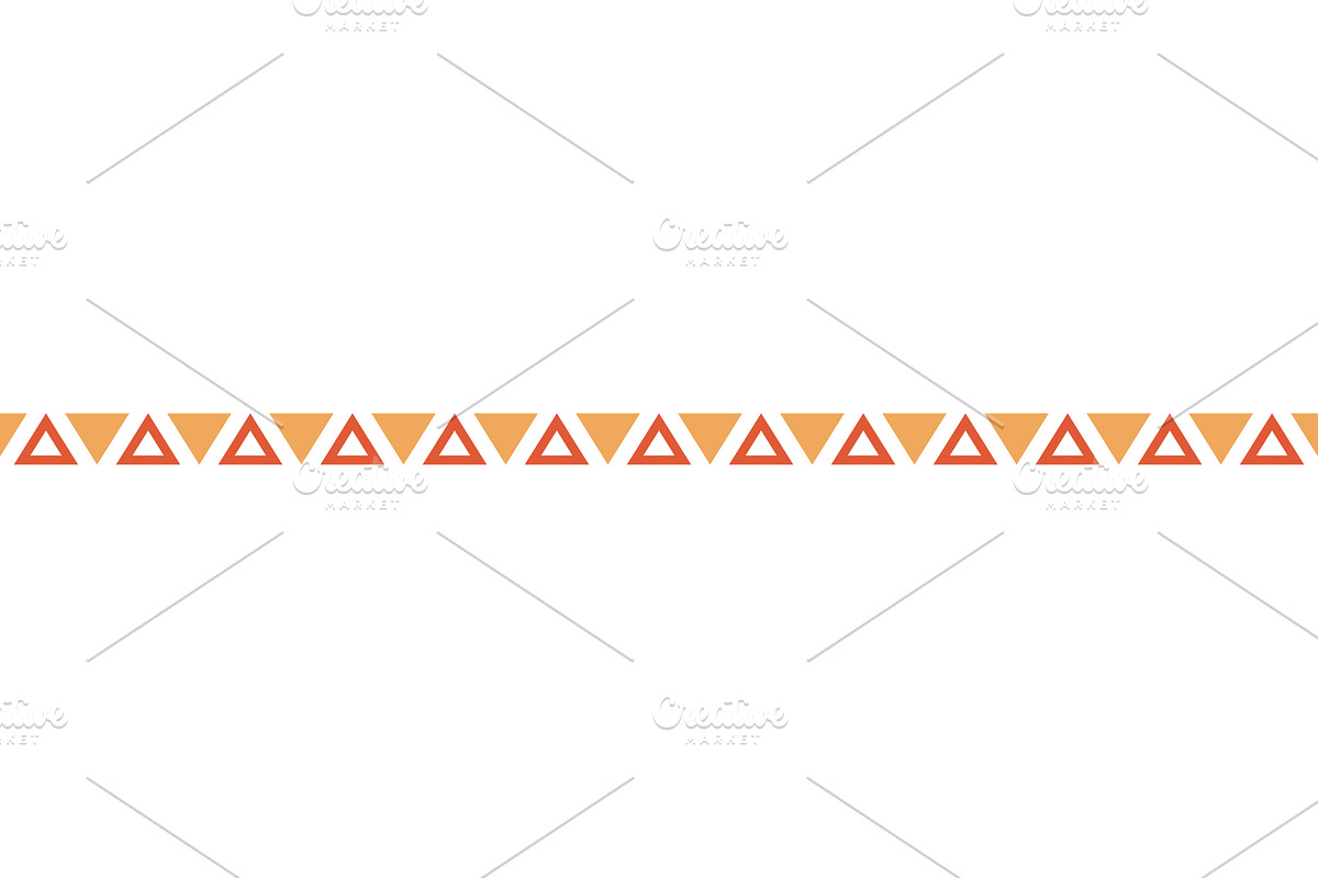 African Ethnic Motif Seamless Line, a Pattern Graphic by Elena Pimukova (Photo 9 of 9)