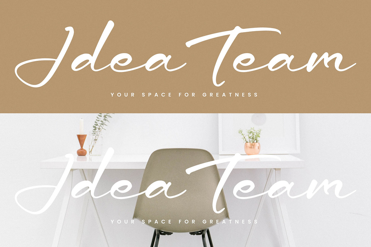 Tialmons, a Script Font by Integritype Studio (Photo 8 of 15)