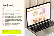 Pastel Pink Bakery Website Template, a Wix Template by Template Twist Shop (Thumbnail 5 of 10)
