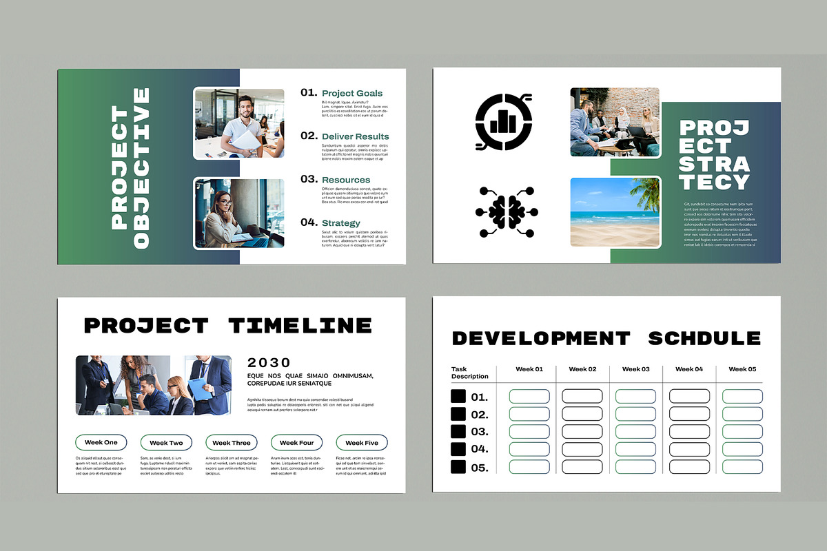 Business Proposal Presentation, a Presentation Template by MightyDesign (Photo 4 of 8)