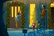 5 Family Illustrations, a Graphic by Drumcheg (Thumbnail 4 of 6)