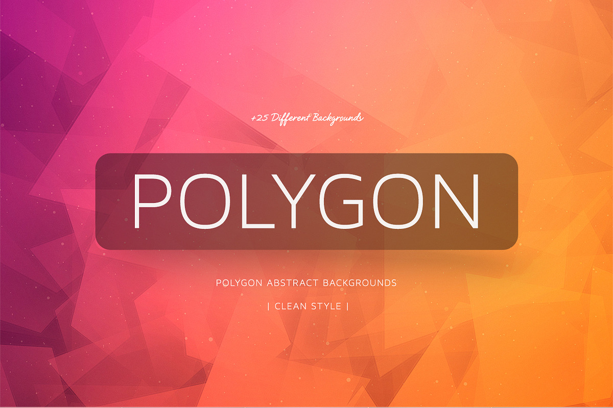 +25 Polygon Colorful Backgrounds v2, a Background Graphic by BIBIART (Photo 8 of 8)