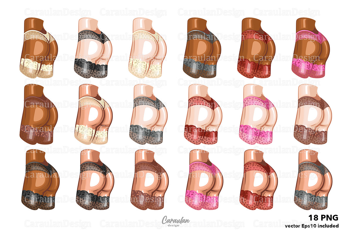 Elegant Female Body Illustrations, a Person Illustration by Serghei Caraulan (Photo 8 of 15)