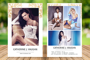 Modeling Comp Card V04