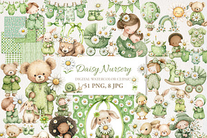 Daisy Nursery 51 PNG, 8 JPG