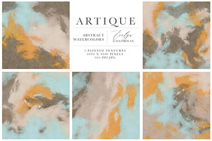 Artique Abstract Watercolor Textures