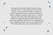 RN Resik - Handwriting font, a Handwritten Font by RizkaNurfazrina (Thumbnail 3 of 10)
