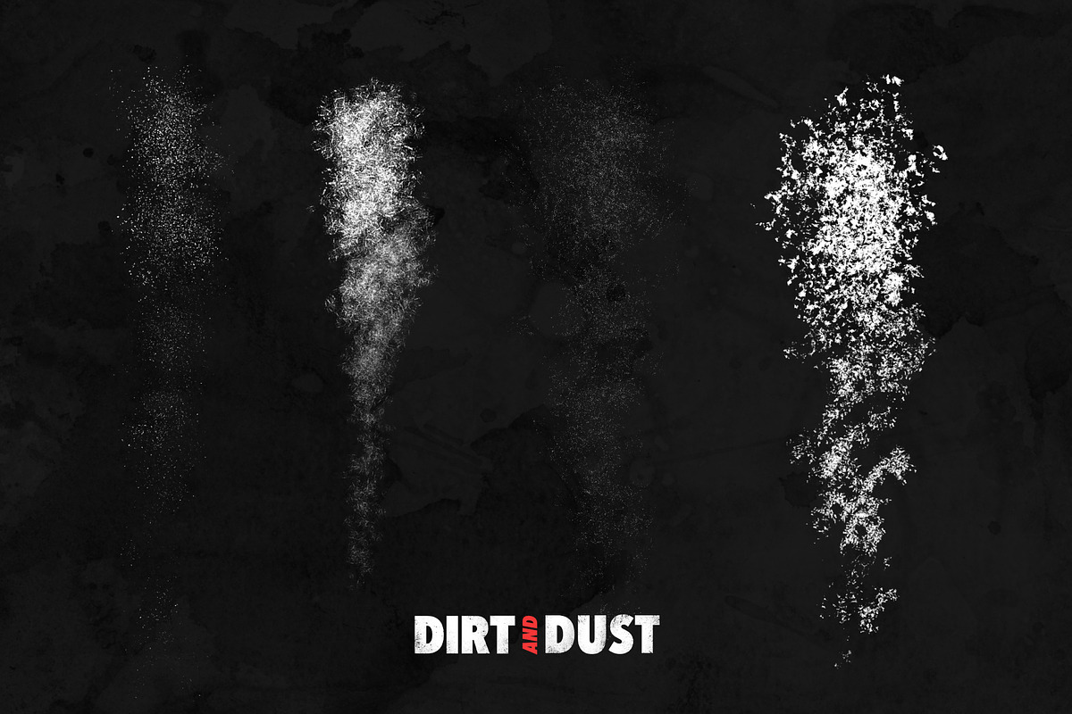 Dirt and Dust - Procreate Brushes, a Brush Add-On by One Pixel (Photo 4 of 6)