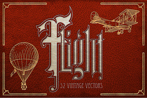 Vintage Aircraft Illustrations