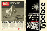 Magnetum - Sans serif font family, a Sans Serif Font by Artistic & Unique (Thumbnail 5 of 15)