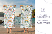 Beach Towel Mockup, a Mockup by Mie Mockup Studio (Thumbnail 8 of 8)