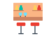 Bar Flat Icon, a Duotone Icon by Pexelpy (Thumbnail 2 of 2)