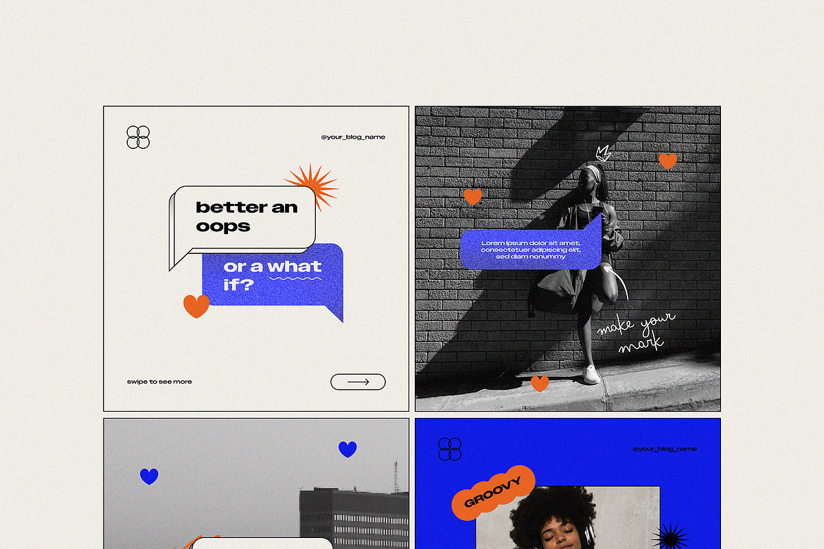 Modern Social Media Set, a Templates & Theme by wavebreak (Photo 2 of 2)