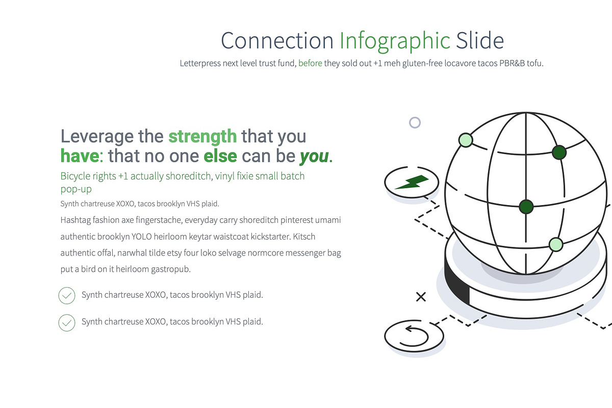 Connection PowerPoint Slides, a Presentation Template by Pulsecolor