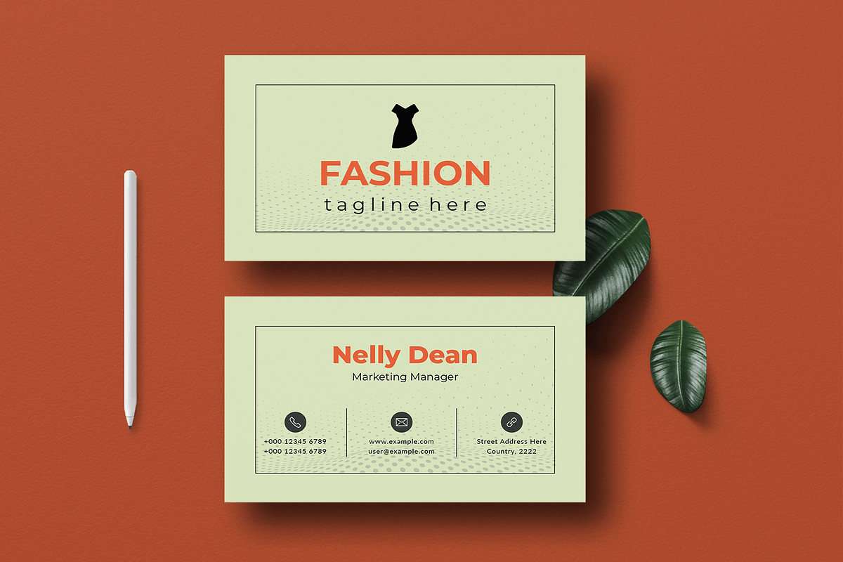 Luxury Fashion Business Card Design, a Business Card Template by MightyDesign (Photo 1 of 6)